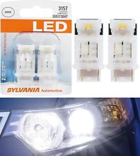 Sylvania LED Light 4114 White 6000K Two Bulbs Brake Stop Tail Replace EO Upgrade