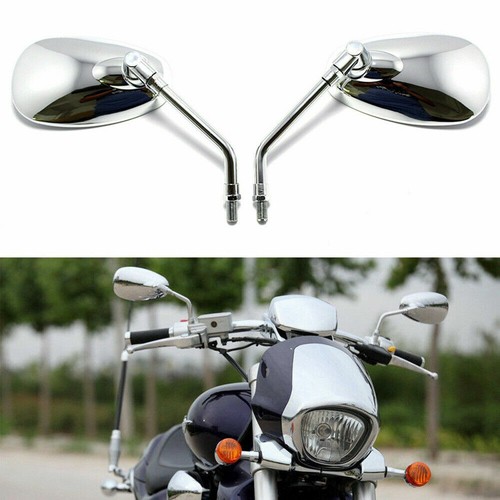 Chrome motorcycle rearview - chrome,