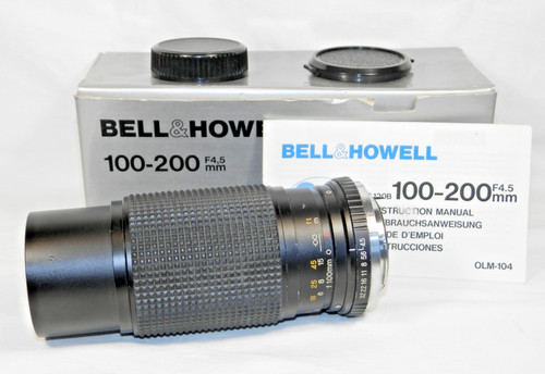 Bell howell 100 200mm 4 - howell, f/4.5