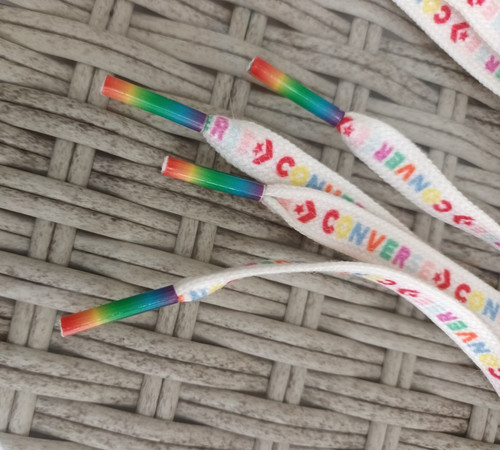 Converse pride rainbow - rainbow, laces