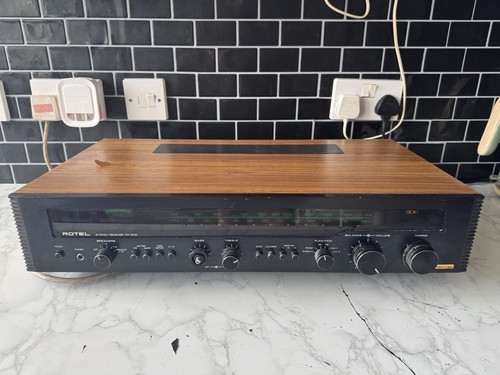 Rotel 602 tuner amplifier - rotel, rx-602