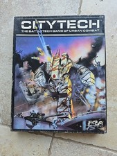 CityTech Battletech Game 1608 FASA Corporation