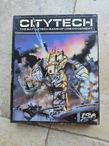 Citytech battletech game - citytech, 1608