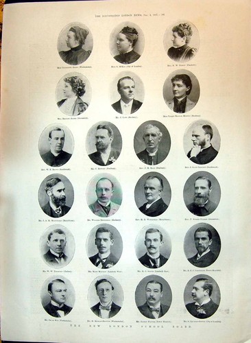 Old 1897 london school board - school,