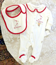 My First 1st Christmas Velour