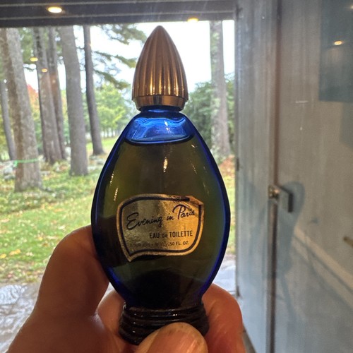 Vintage cobalt blue - evening, in