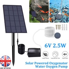 UK Solar Power Oxygenator Pond
