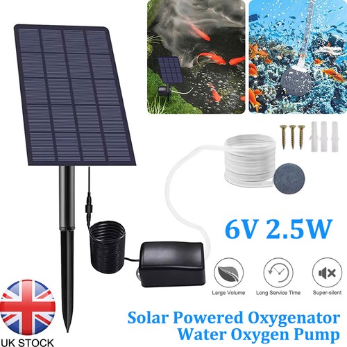 Solar power oxygenator pond - uk,