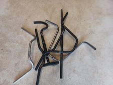 6 x Bicycle Handlebar Job Lot, swept, North road, chopper, drop