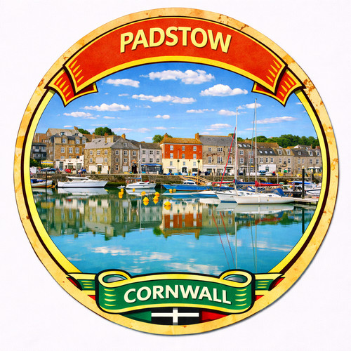 Padstow cornwall decorative - padstow,