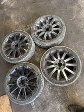 Ford Fiesta St 150 Mk6 Alloy Wheels and Tyres Back No Centre Caps Set of 4