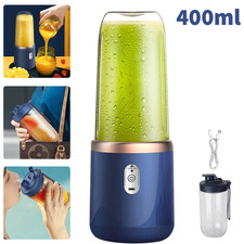 Portable 400ml Electric Juice Maker Blender Smoothie Mini Juicer Fruit Machine
