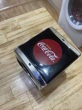 Coca Cola Napkin Serviette Dispenser Holder & Straw Holder 