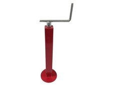 Top Winder Trailer Jack in Red