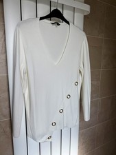 Stunning Debenhams ‘Star’ Jumper Winter White/light Cream Size 20 NWT