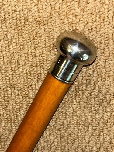 Antique military walking stick - antique,