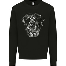 Dogs Rottweiler with Eye Patch
