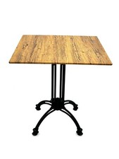 Outdoor Dining Table, Coffe Shop Tables, Cafe Tables, Bistro Tables 70 cm Square