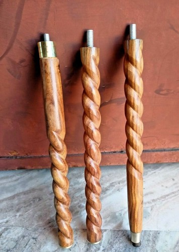 Fold vintage brass walking - brass,