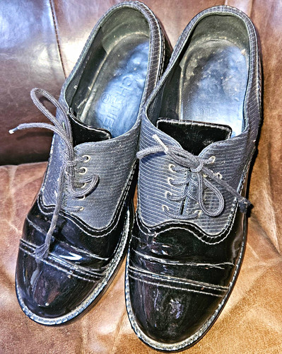 Chanel black patent leather - chanel,