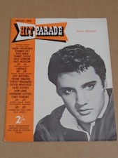 Hit Parade Magazine January 1958 Elvis Presley cover (Julie London/Everlys)