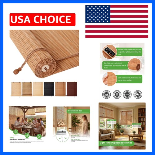 Bamboo blinds easy install - blinds,,