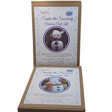 Pinflair Crafts Stanley and Sophie the Snow Couple Christmas Craft Kit