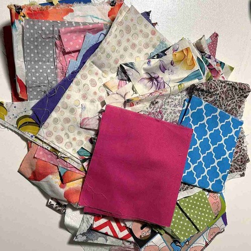 100 cotton fabric scrap - cotton,