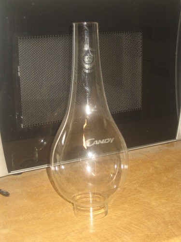 Oil lamp glass - , base