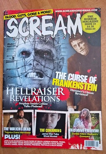 Scream magazine issue - magazine, 22