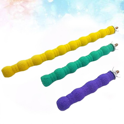 3pcs parrot play stand - 3pcs, bamboo