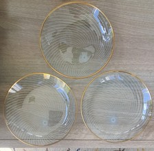 3x Chance Swirl Plates 1950