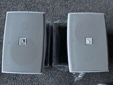 AUDAC WX302 MK2 60W Wall Mounted Loudspeakers, Black, Pair,