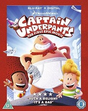 Captain Underpants: The First Epic Movie [Blu-ray] [2017] - DVD  DCVG The Cheap