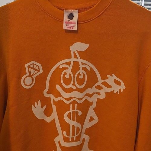 Icecream men orange logo - icecream, men's