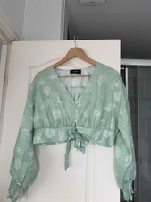 Cider Cropped Summer Top Size