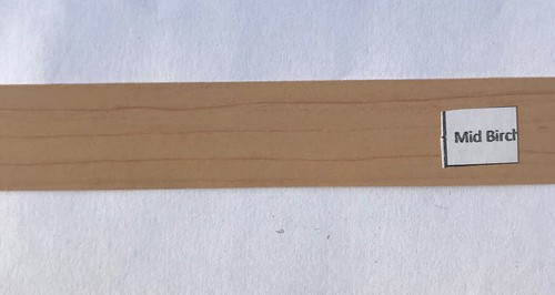 22mm pre glued iron edging - pre-glued, on
