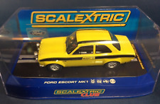 Scalextric C2966 Ford Escort Mk 1 RS1600 Mexico Yellow BNIB