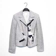 Didier Parakian Navy Pinstripe