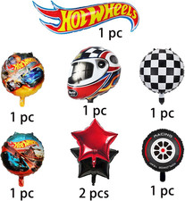 8-Pack Hot Wheels Foil