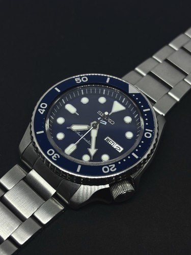 Seiko men blue dial - 5, men's