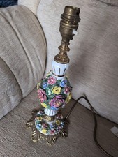 Vintage Capodimonte & Brass