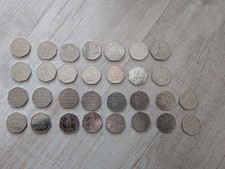 Rare 50p Coins X30