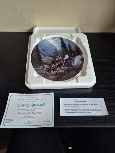 Lord the rings plate - rings,