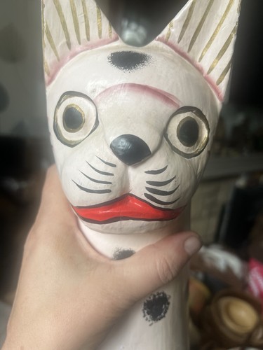 Vintage wooden hand painted - vintage,