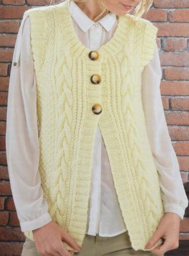Knitting pattern ladies aran - pattern,