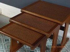 G Plan nest of tables teak and