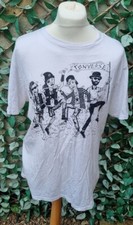 Men's Converse T Shirt | White | Band Rock Design | Size XL 