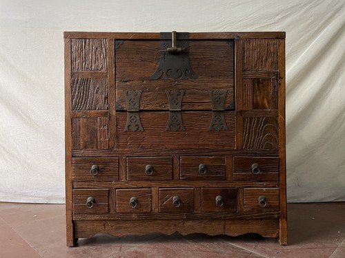 Antique medieval baroque chest - baroque,