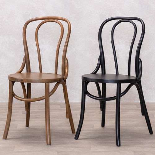 Bentwood oak dining chairs - bentwood,